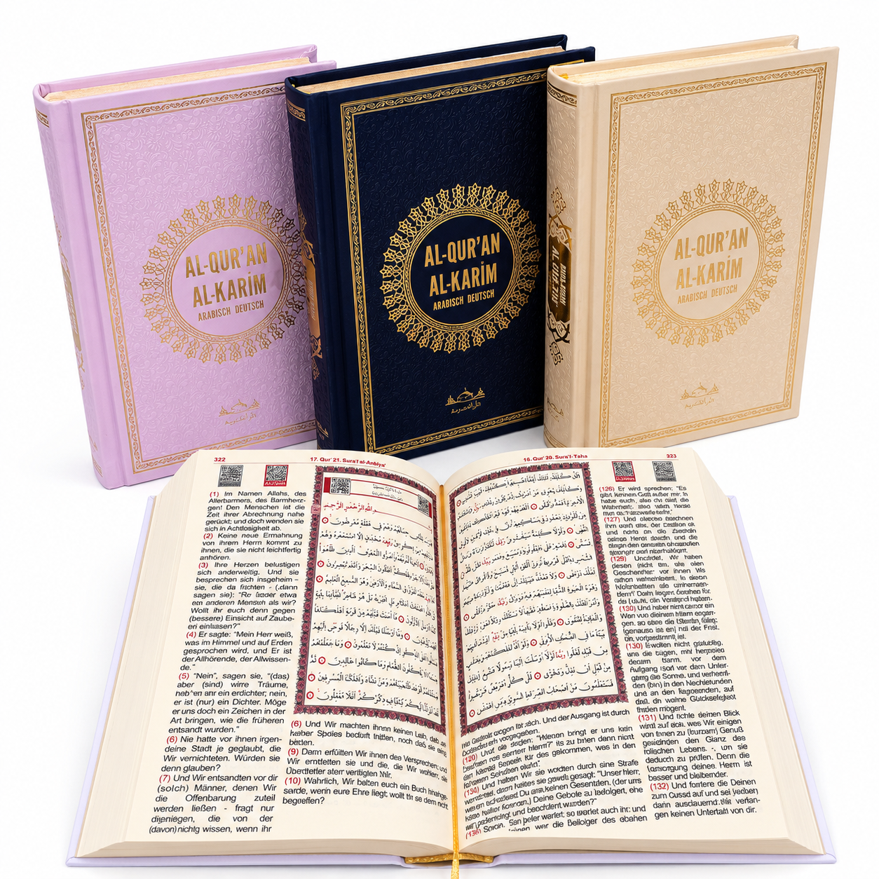 Der edle Quran auf Deutsch 14x20 cm