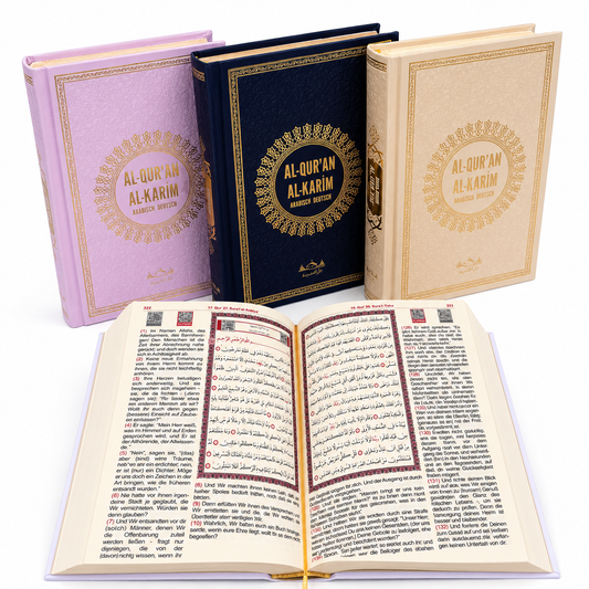 Der edle Quran auf Deutsch 14x20 cm