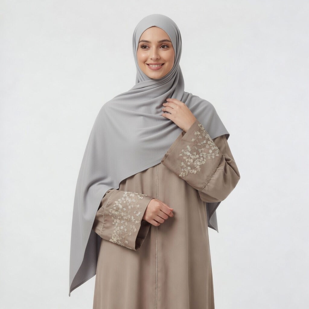 Praktischer Jersey Hijab – Ohne Nadeln | Sofort Tragbar & Bequem