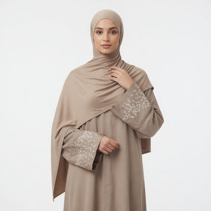 Praktischer Jersey Hijab – Ohne Nadeln | Sofort Tragbar & Bequem