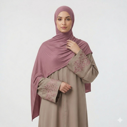 Praktischer Jersey Hijab – Ohne Nadeln | Sofort Tragbar & Bequem