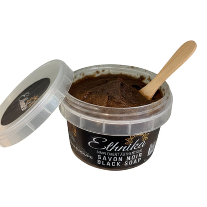 Natürliche schwarze Savon Noir Seife
