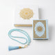 Geschenkset Quran und Tasbih Kette 99 Perlen