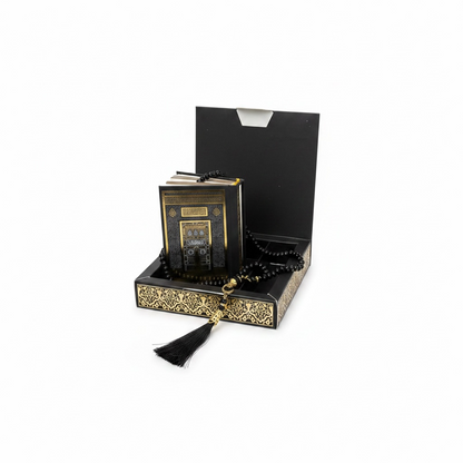 Geschenkset Quran und Tasbih Kette 99 Perlen