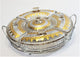 Drehbare Glas-Servierset – 5-teilig mit Gold