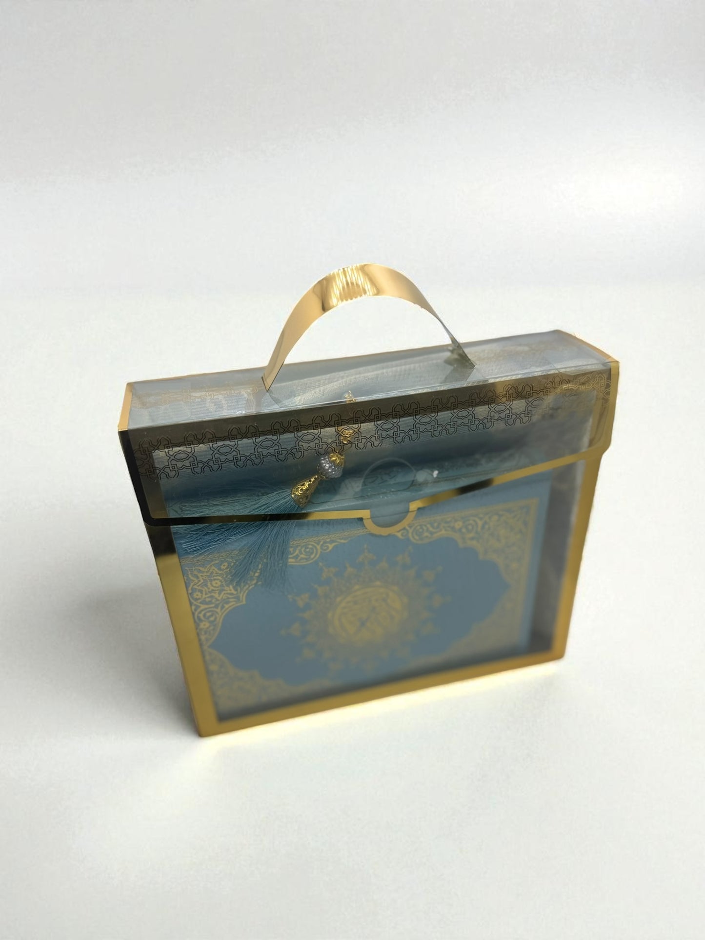 Quran Geschenkset, 3 tlg. Edler Koran - Blau