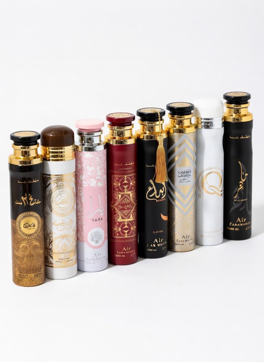 Lattafa Premium Désodorisant – Collection de Parfums Arabes