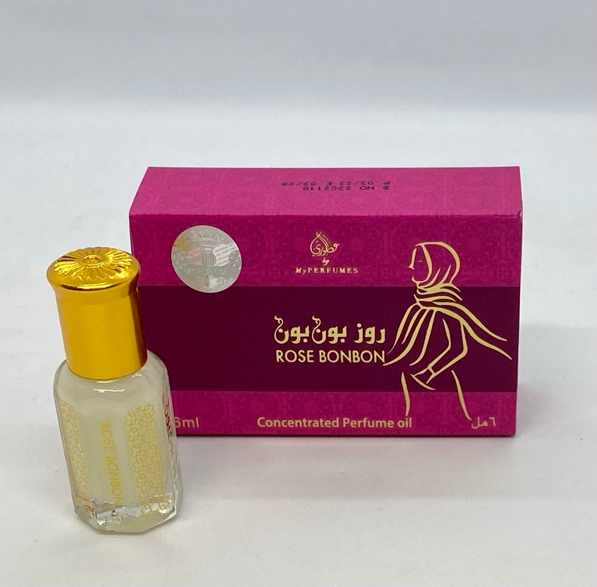 Concentrated Oil Perfume Oil - Rose Bonbon