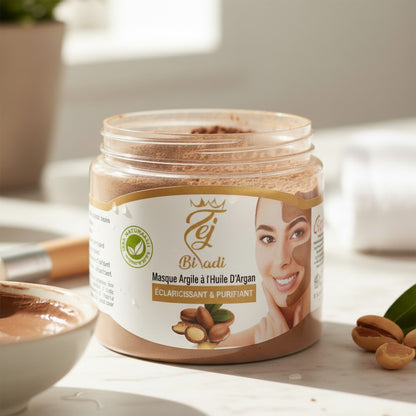 Tej Bladi – Tonerde-Maske mit Arganöl