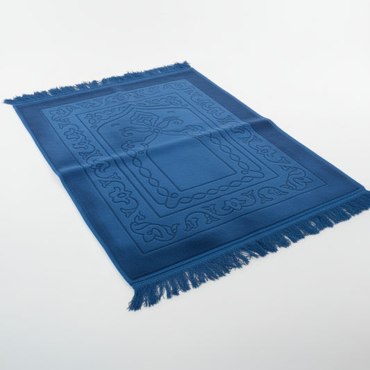 Gebetsteppich Gepolstert XL - Blau