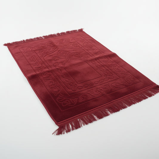 Gebetsteppich Gepolstert XL - Rot