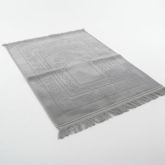 Gebetsteppich Gepolstert XL - grau