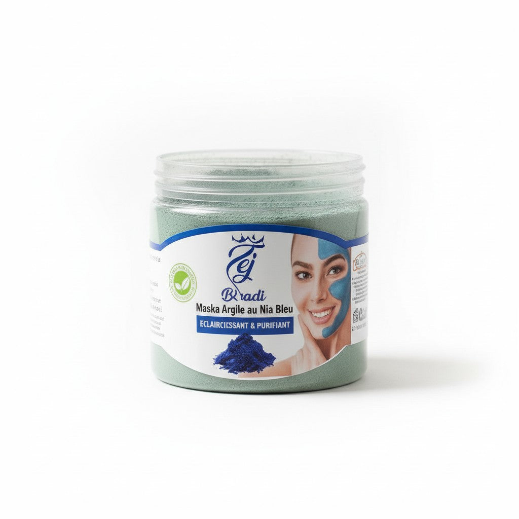 Tej Bladi – Tonerdemaske mit Nila Bleu