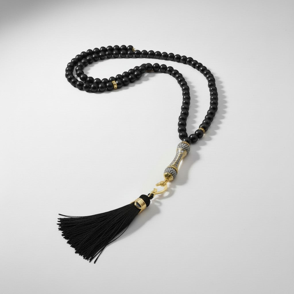 Chapelet Tasbih Noble 99 – Noir intense