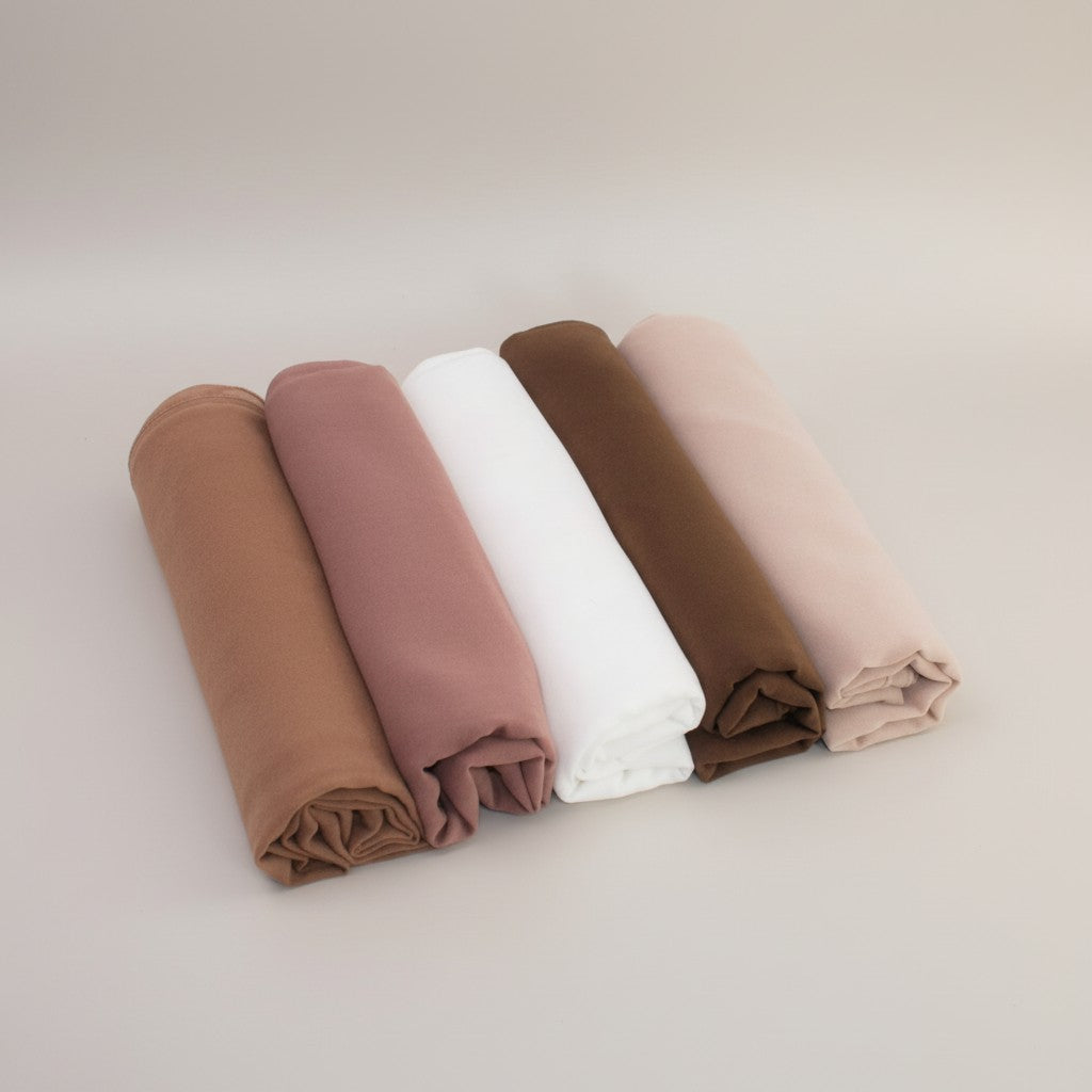 Chiffon Hijab Lilly in verschiedene Farben