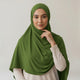 Premium Cotton Jersey Hijab – Matcha Green