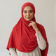 Premium Cotton Jersey Hijab – Strawberry Red