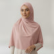 Premium Cotton Jersey Hijab – Soft Rose
