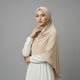 Premium Jersey Liquid Hijab - Sandbeige