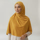 Premium Cotton Jersey Hijab – Mustard Gold
